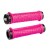 Грипсы ODI Troy Lee Designs Signature  MTB Lock-On Bonus Pack Pink w/ Black Clamps (розовые с черными замками)
